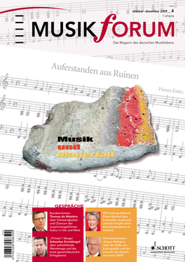 Das Magazin Des Deutschen Musiklebens