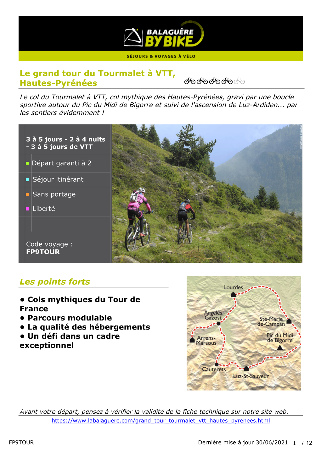 Le Grand Tour Du Tourmalet À VTT, Hautes-Pyrénées Les Points Forts