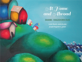 Shank-Hagedorn Itunes Booklet.Indd