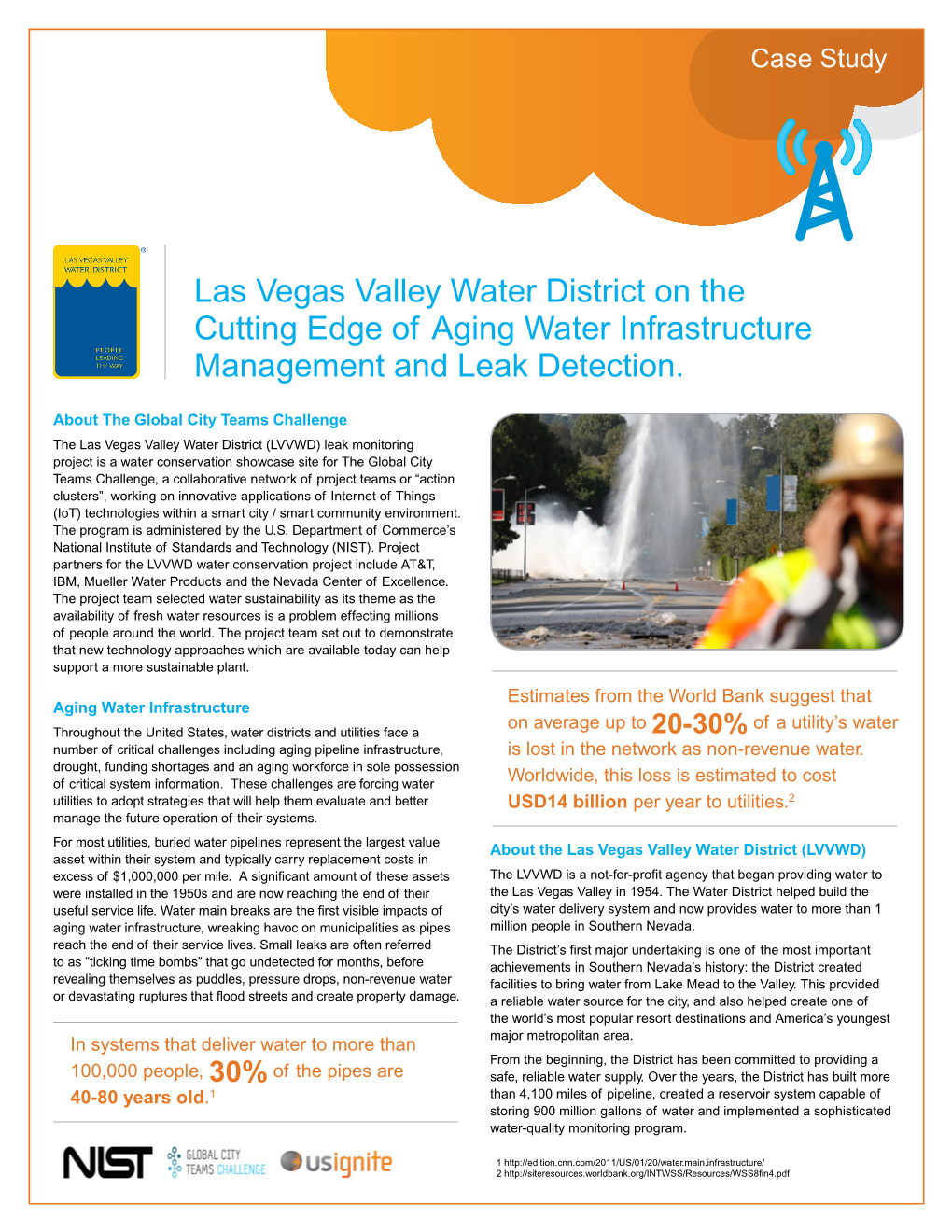 Las Vegas Valley Water District on the Cutting Edge of Aging Water Infrastructure Management and Leak Detection