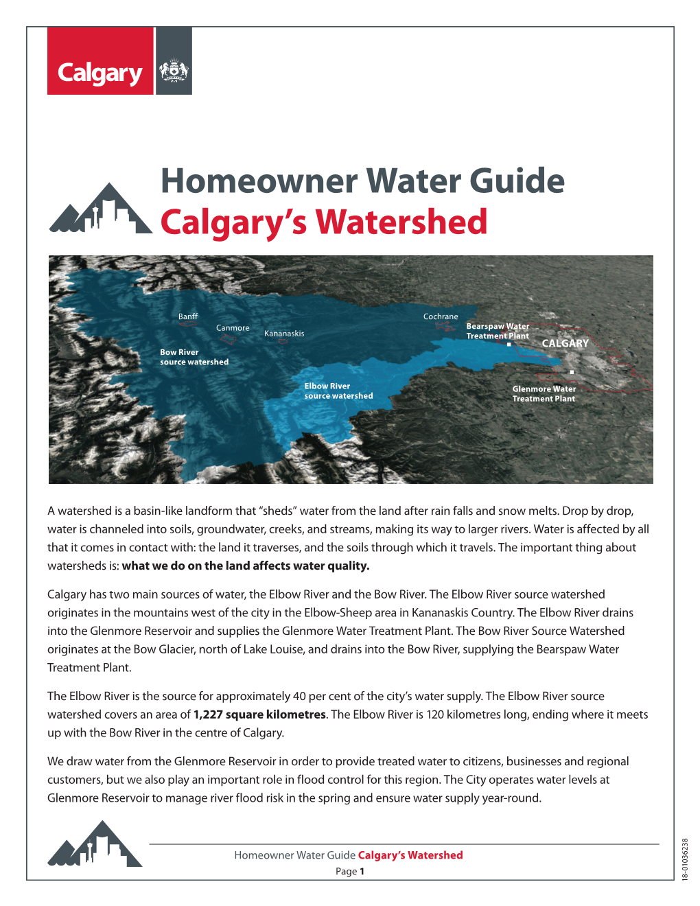 Homeowner Water Guide Calgary's Watershed
