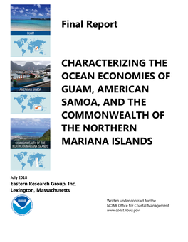 Characterizing the Ocean Economies of Guam, American Samoa, and the Commonwealth of the Northern Mariana Islands