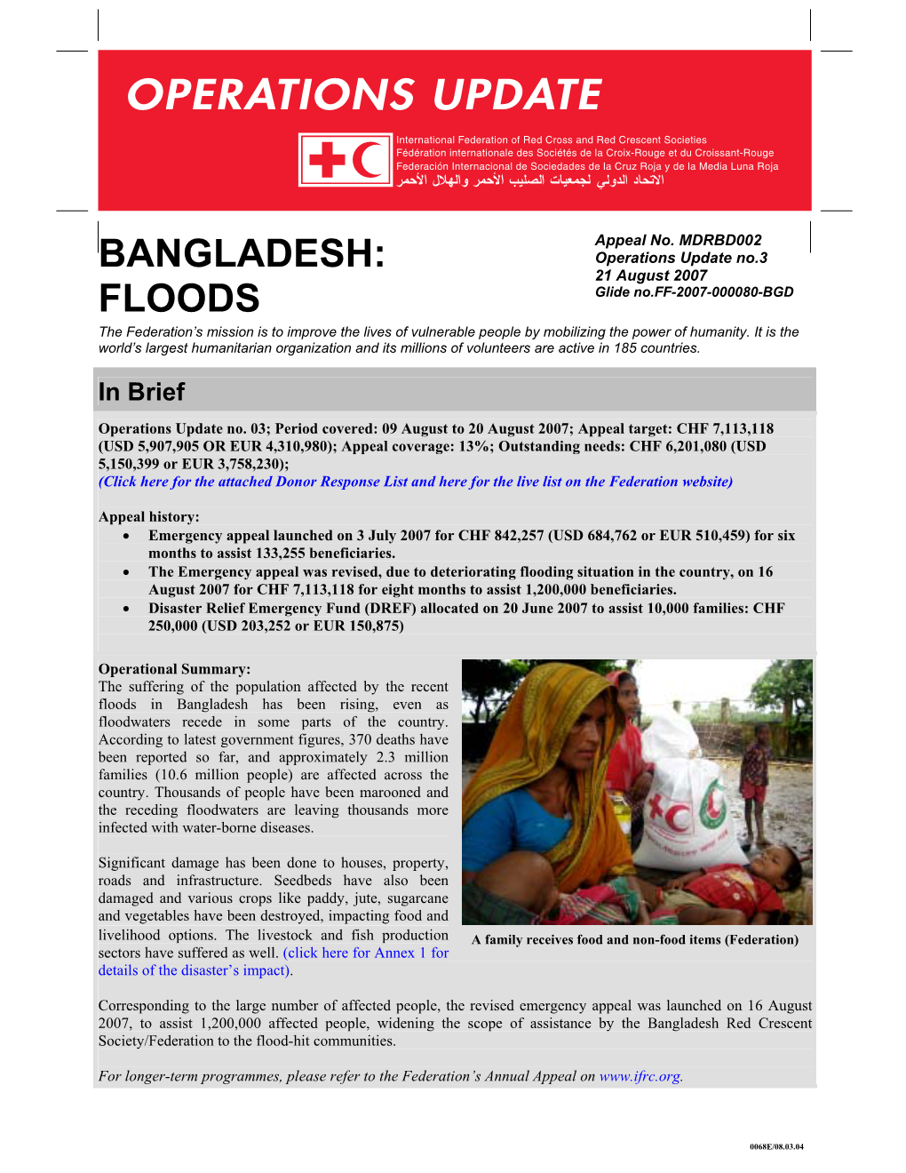 Bangladesh: Floods