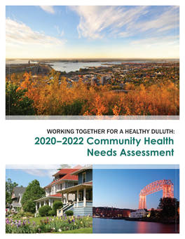 DULUTH: 2020–2022 Community Health Needs Assessment Table of Contents
