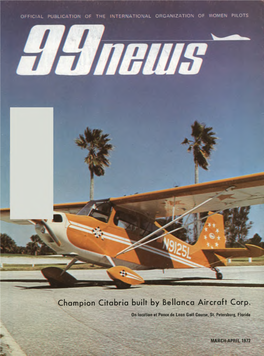 Champion Citabria Built by Bellanca Aircraft Corp