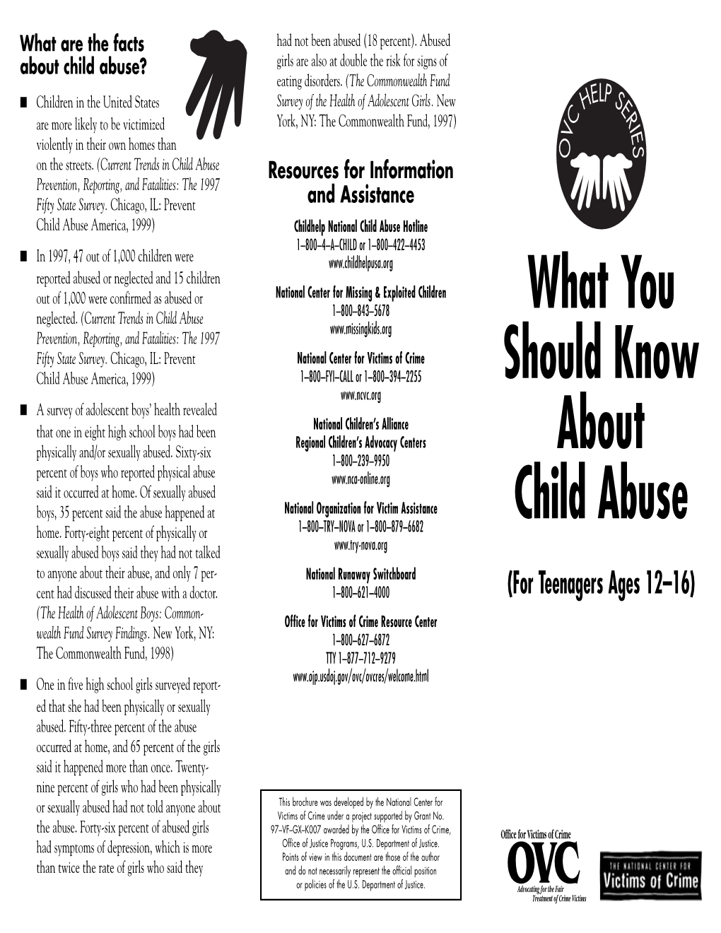 What You Should Know About Child Abuse