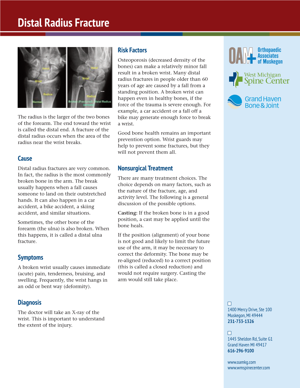 Distal Radius Fracture