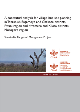 A Contextual Analysis for Village Land Use Planning in Tanzania's