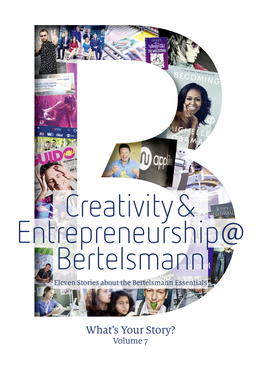 Creativity & Entrepreneurship @ Bertelsmann