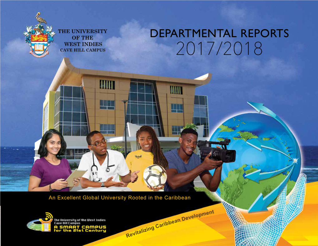 Departmental Reports 2017–2018 the University of the West Indies