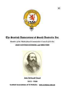 The Scottish Associations of South Australia Inc