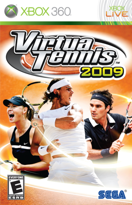 Virtua Tennis 2009 Players Via Xbox COURT LIVE