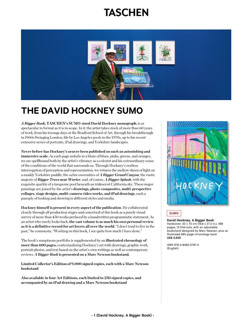 The David Hockney Sumo