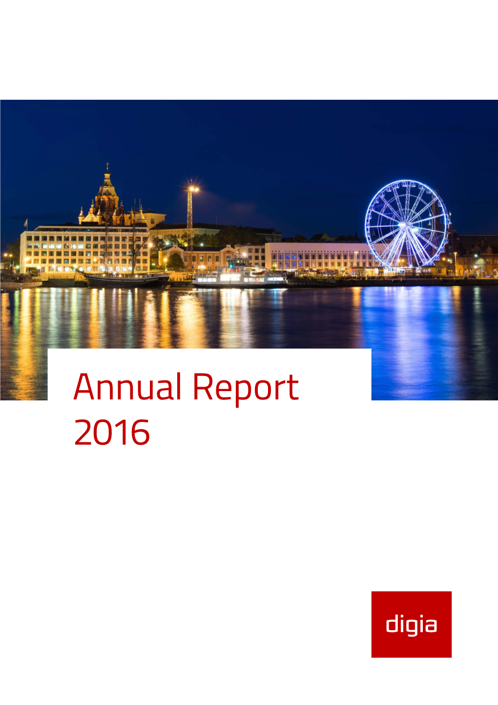 Annual Report 2016 Annual Report 2016