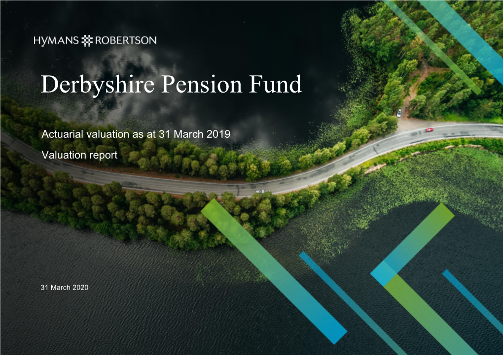 Derbyshire Pension Fund 2019 Valuation Report