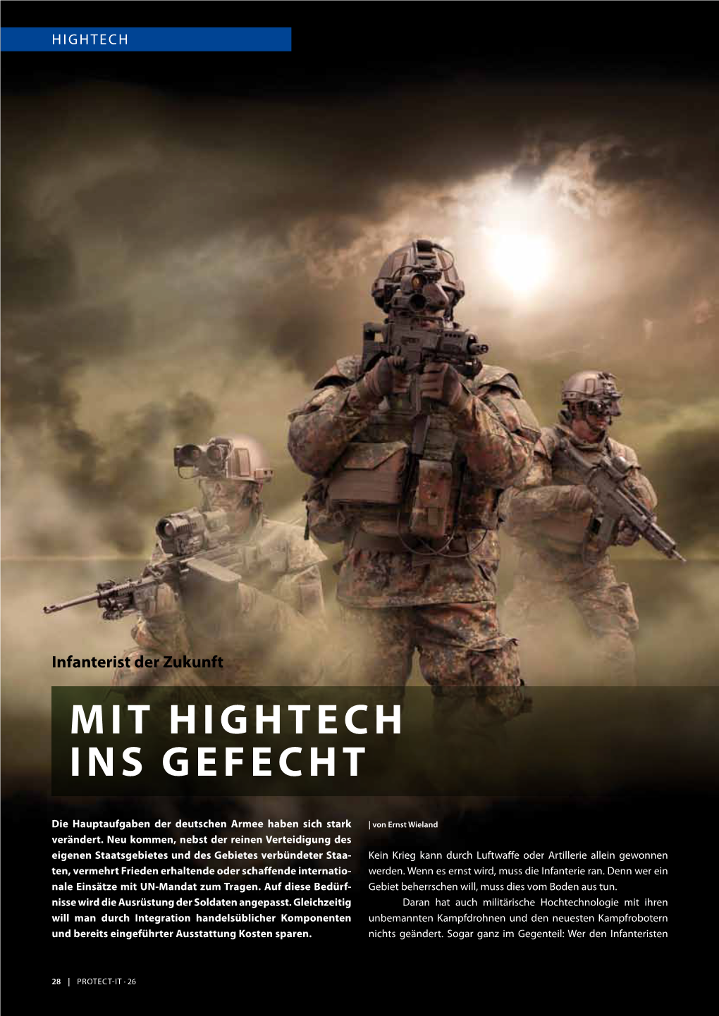 Mit Hightech Ins Gefecht