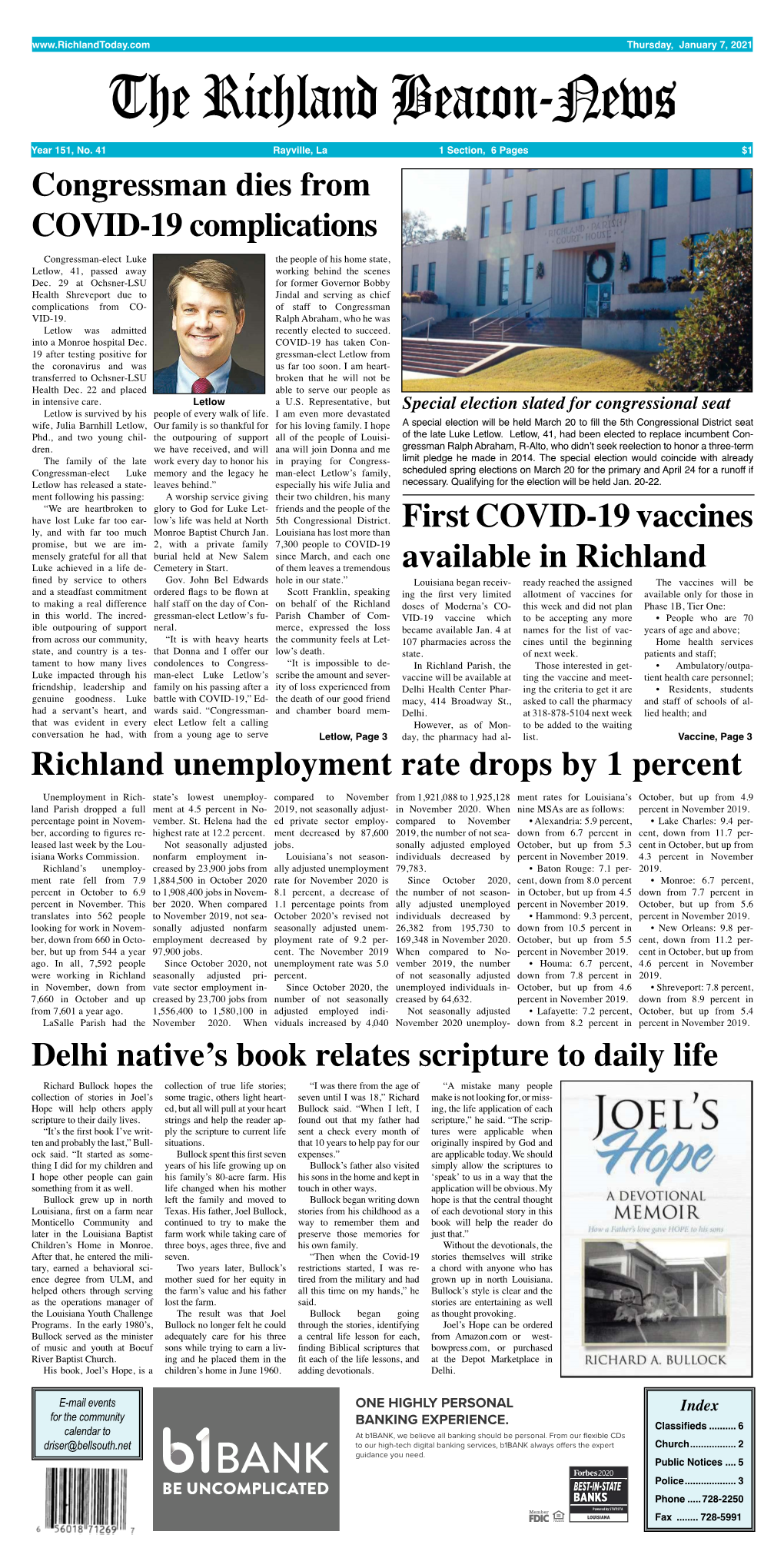 The Richland Beacon-News