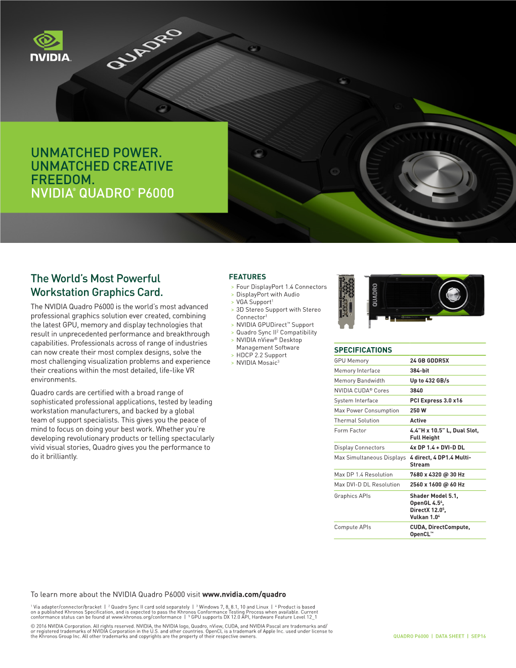 NVIDIA Quadro P6000