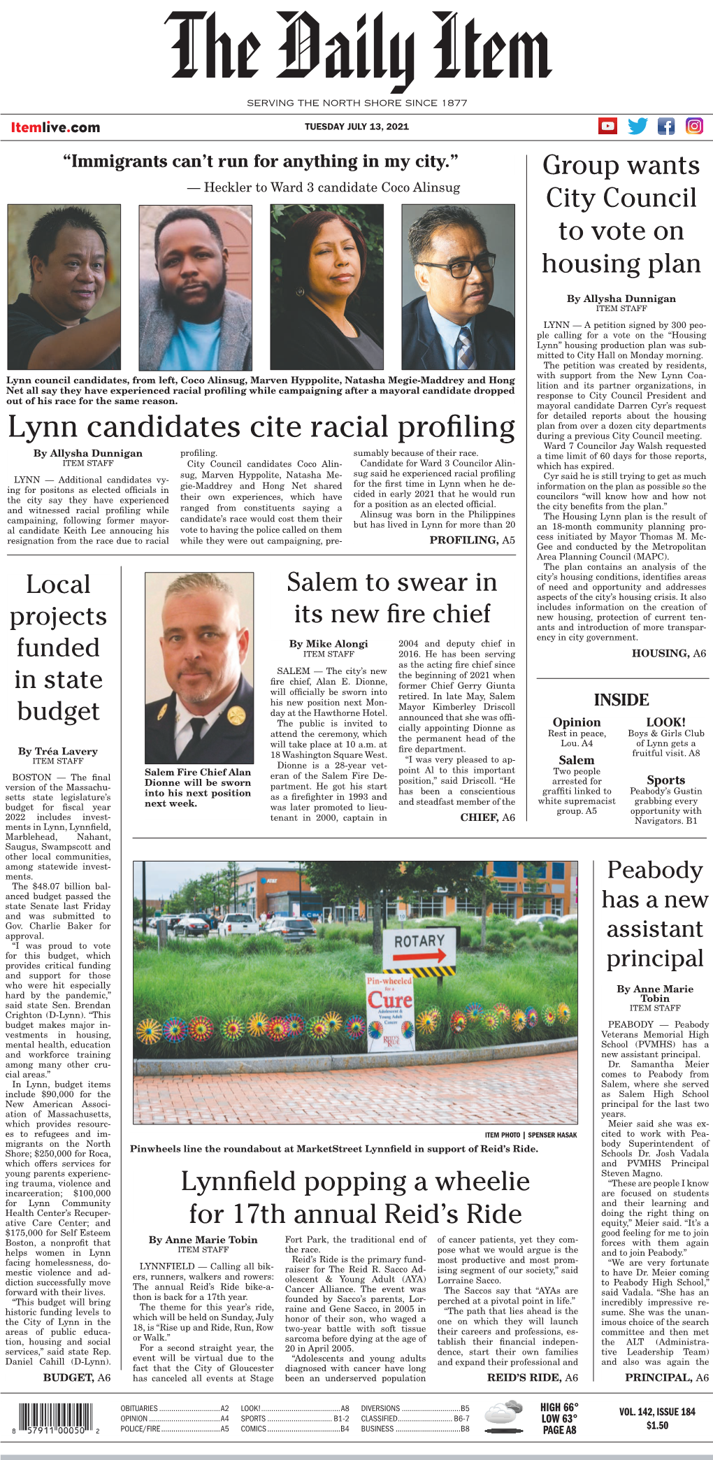 Lynn Candidates Cite Racial Profiling During a Previous City Council Meeting