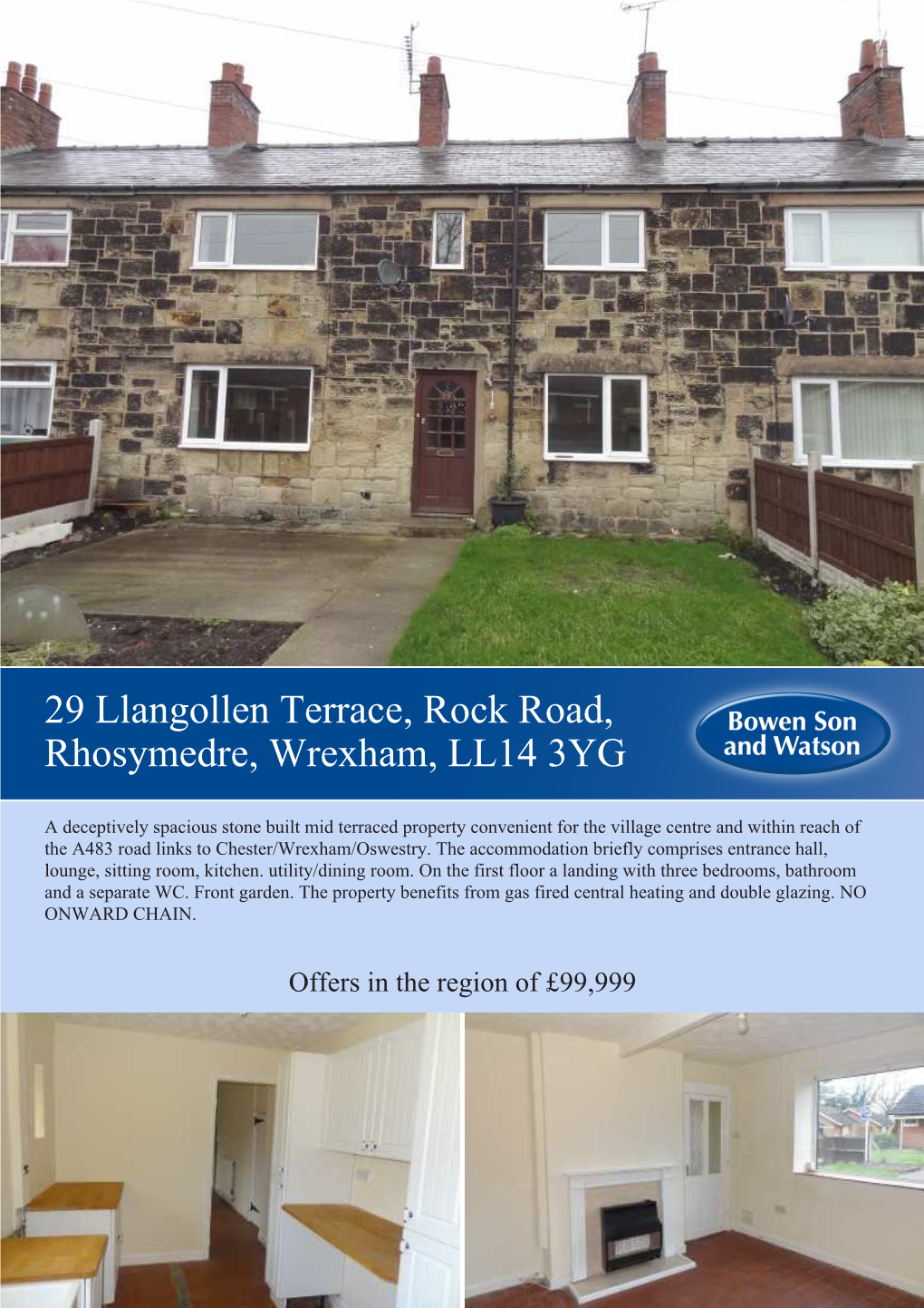 29 Llangollen Terrace, Rock Road, Rhosymedre, Wrexham, LL14 3YG