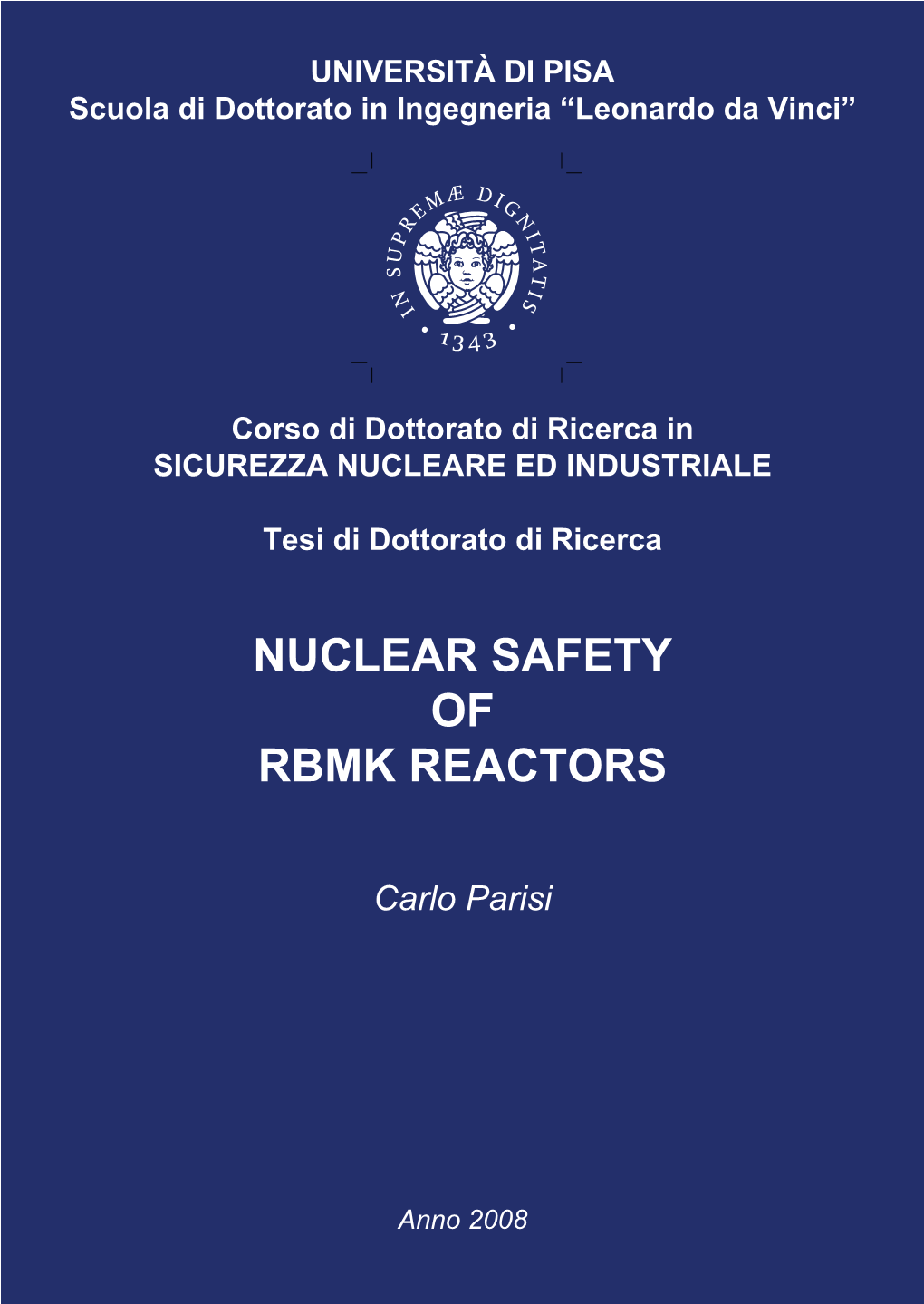 Nuclear Safety of Rbmk Reactors