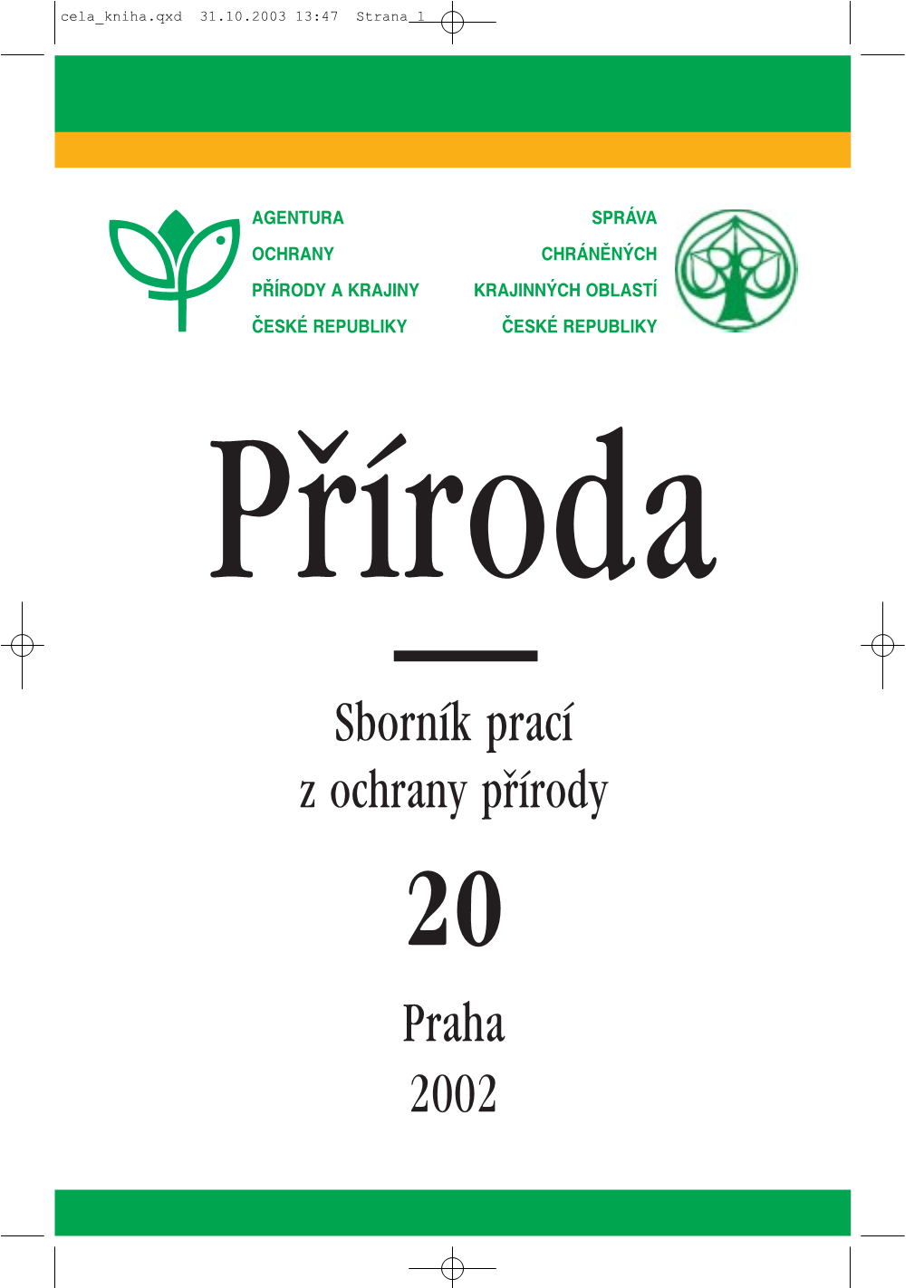 Sborník Prací Praha 2002