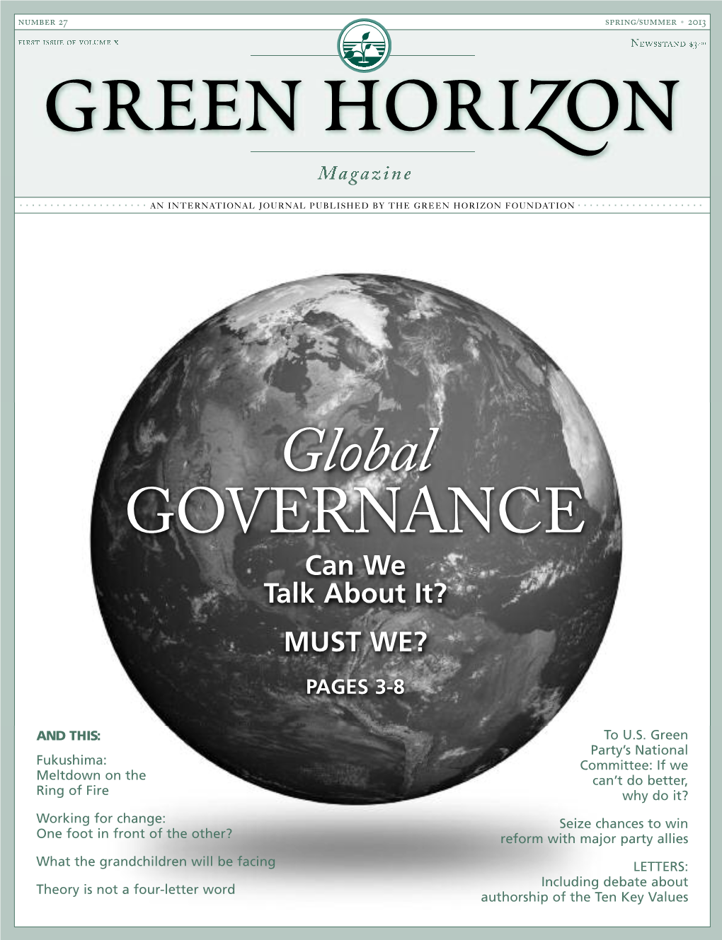 Green Horizon Quarterly