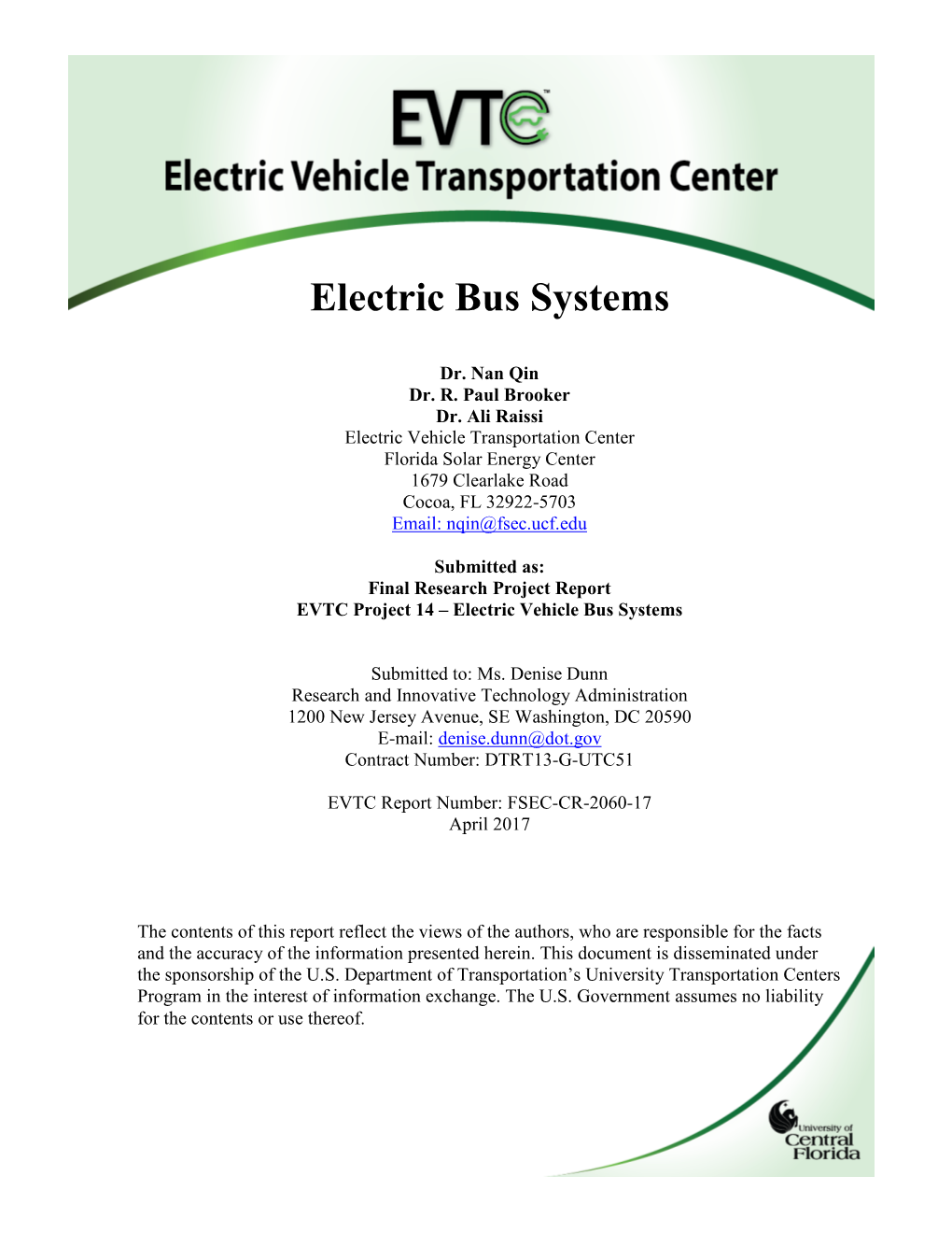 Electric Bus Systems