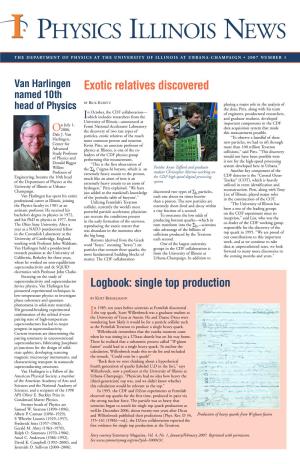 Physics Illinois News