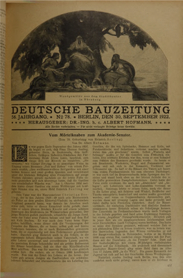 Deutsche Bauzeitung 56