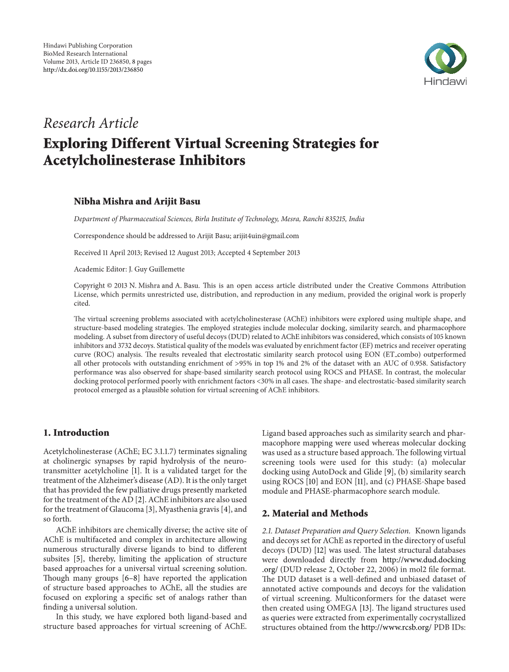 Exploring Different Virtual Screening Strategies for Acetylcholinesterase Inhibitors