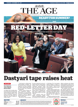 Dastyari Tape Raises Heat