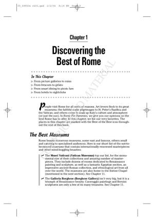 Discovering the Best of Rome