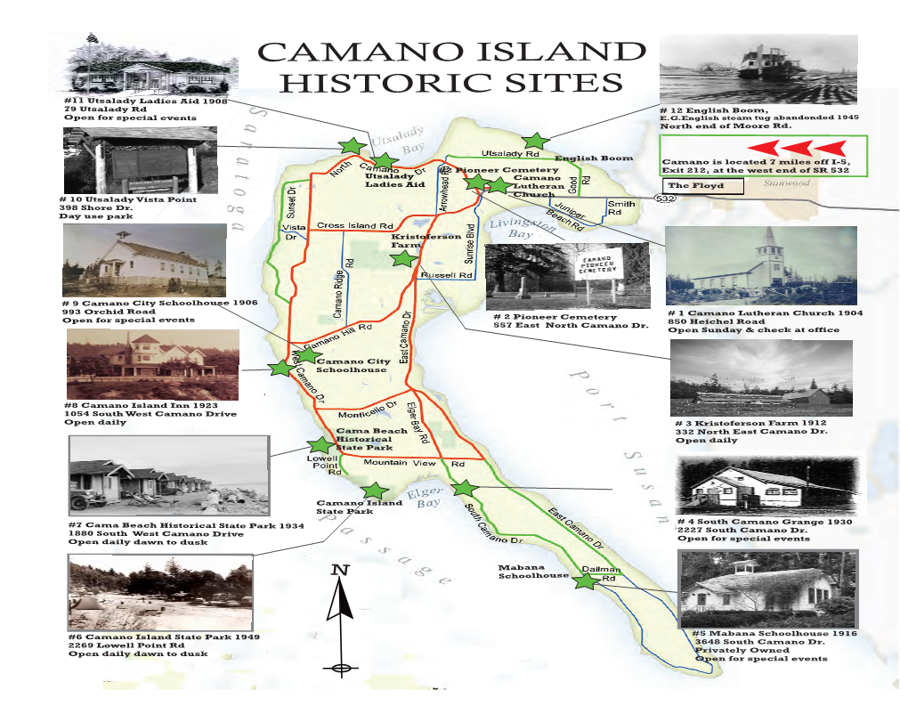 Camano Island Historic Sites