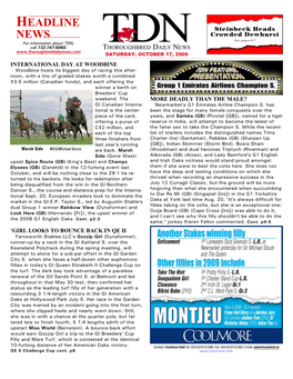 HEADLINE NEWS • 10/17/09 • PAGE 2 of 12