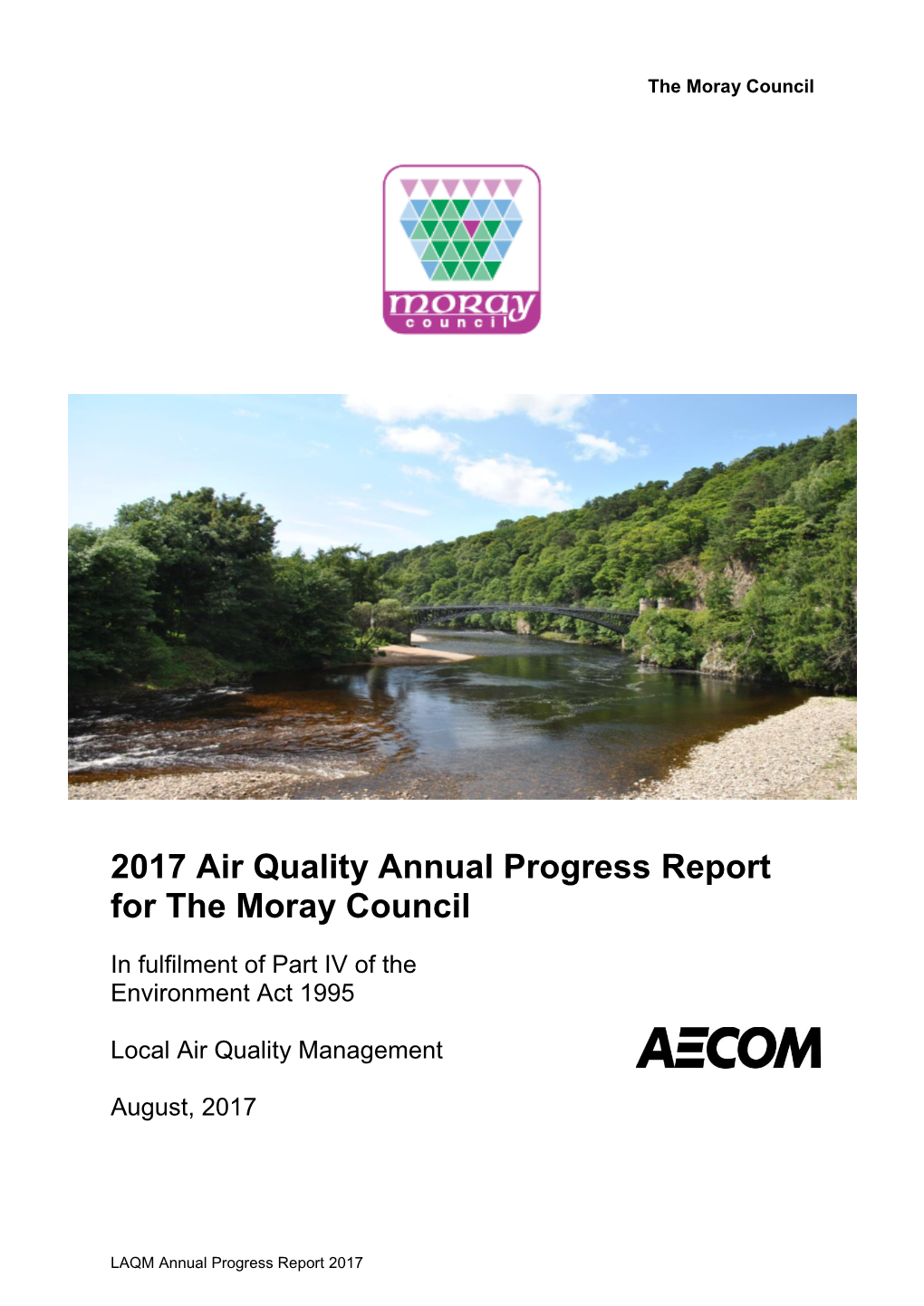 2017 Air Quality Annual Progress Report for the Moray Council