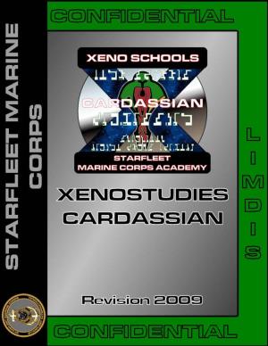 2009 EDITION STARFLEET MARINE CORPS Xenostudies Cardassian Manual