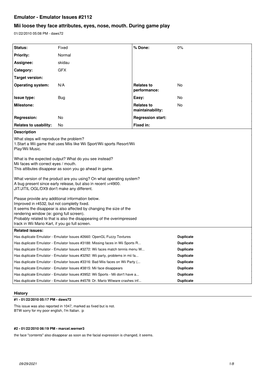 Emulator - Emulator Issues #2112 Mii Loose They Face Attributes, Eyes, Nose, Mouth