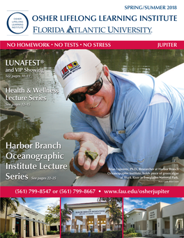Harbor Branch Oceanographic Institute Lecture