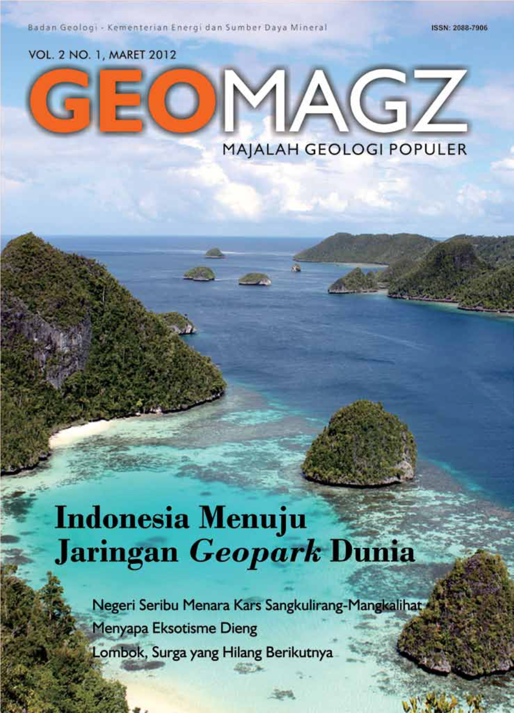 Geomagz Vol 2 No 1 Tahun 2012