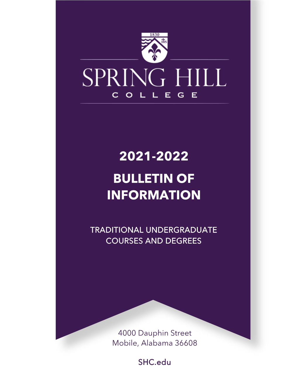 2020-2021 Traditional Undergraduate Programs