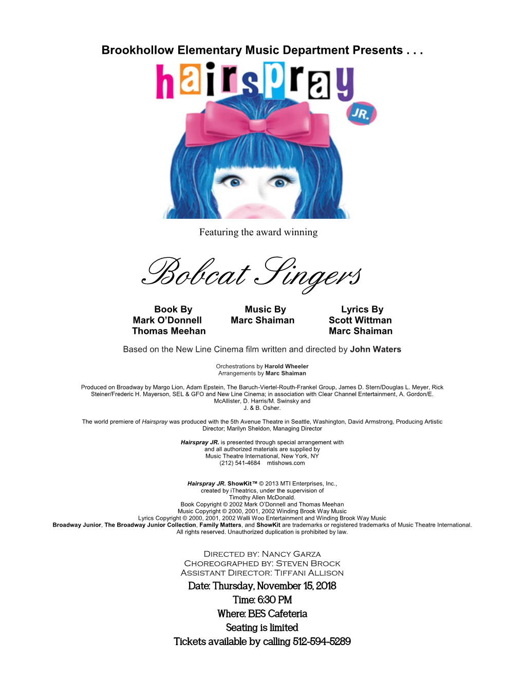 Hairspray Poster