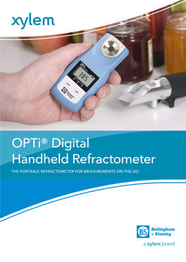 Opti Digital Handheld Refractometer Brochure