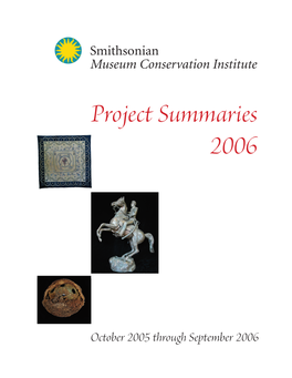 Project Summaries 2006