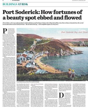 Port Soderick: How Fortunes of a Beauty Spot Ebbed and Flowed