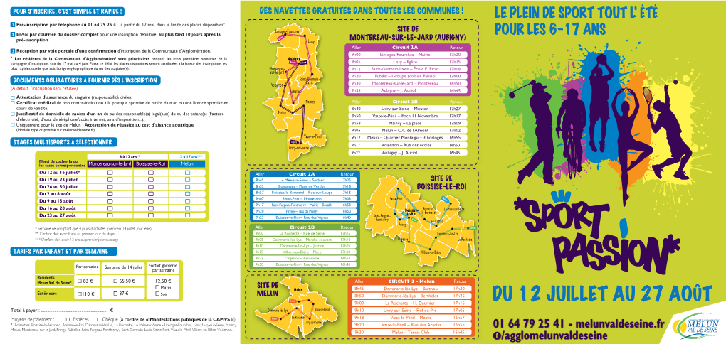 Inscriptions Les Arrivée Arrivée 9H05 Lissy – Église 17H15 Plus Rapides Quelle Que Soit L'origine Géographique Du Ou Des Stagiaire(S)