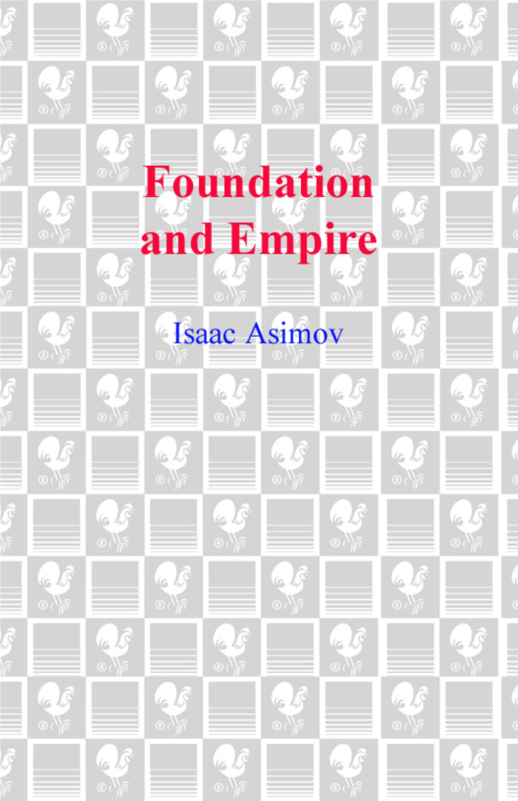 Foundation and Empire