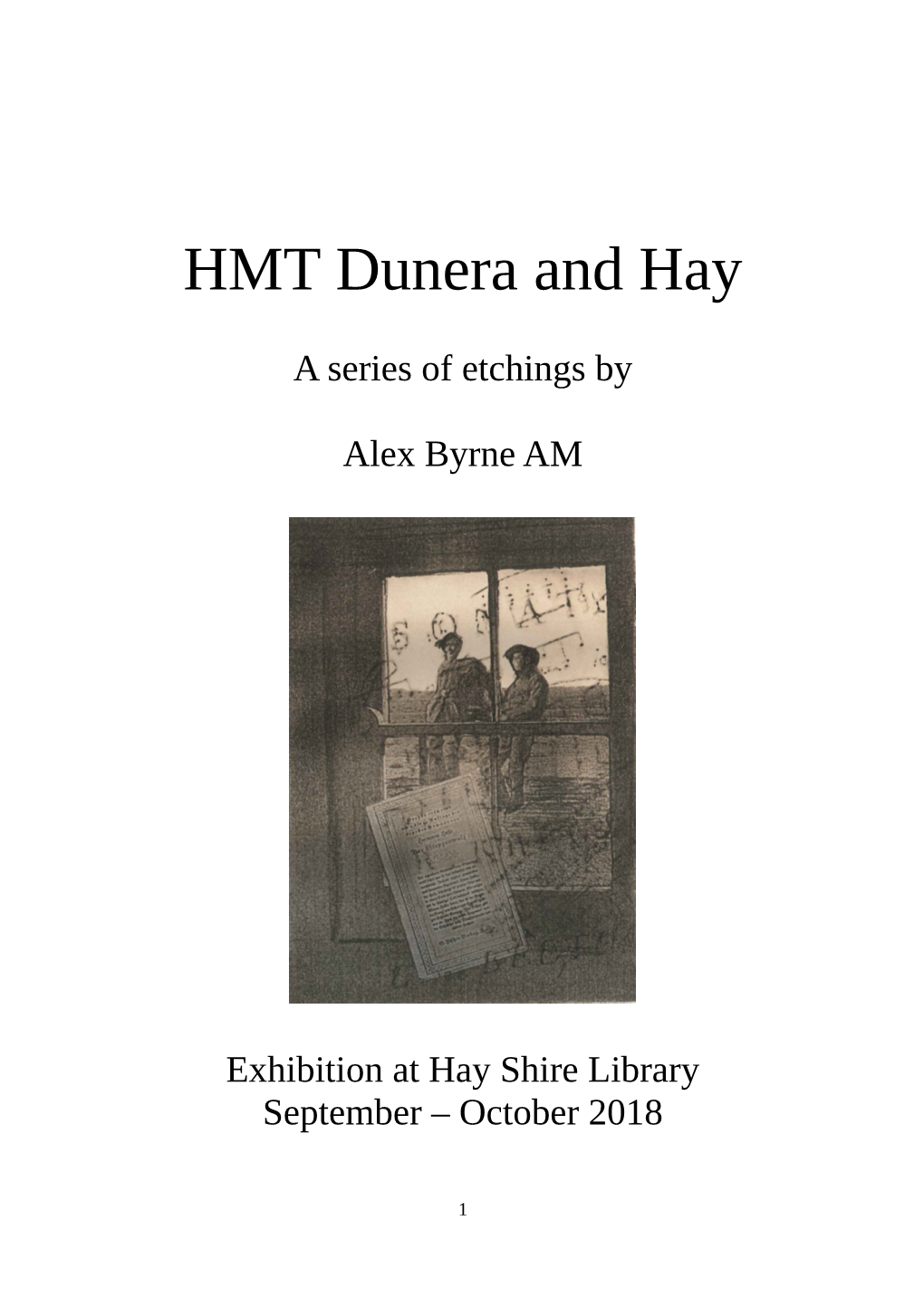 HMT Dunera and Hay