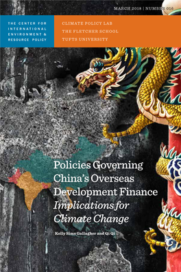Policies Governing China's Overseas Development Finance