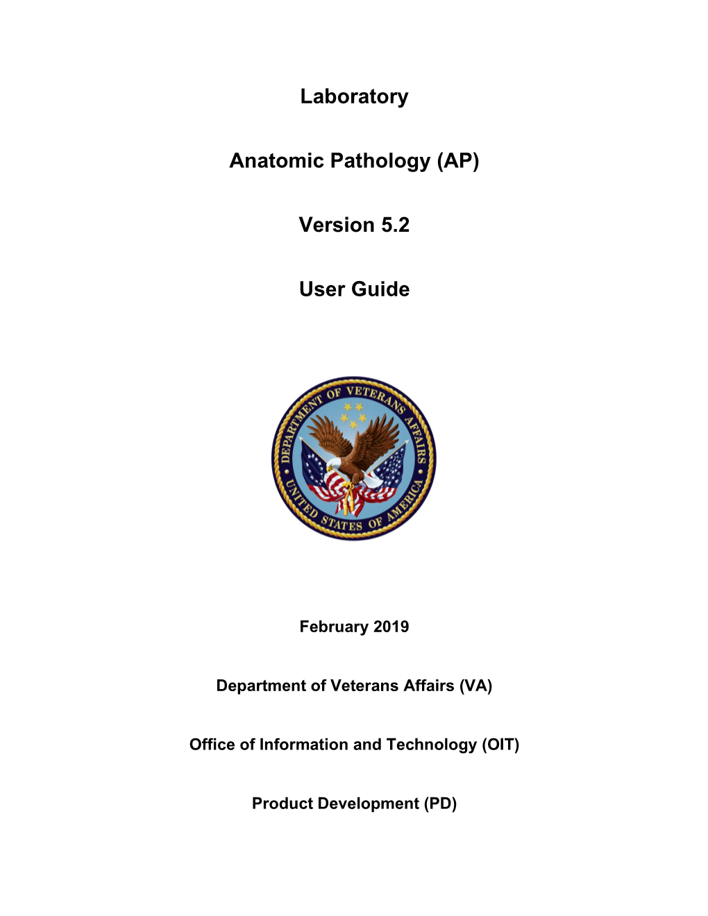 Laboratory: Anatomic Pathology User Guide